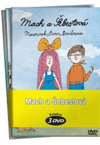 Mach a ebestov - kolekce 3 DVD - neuveden