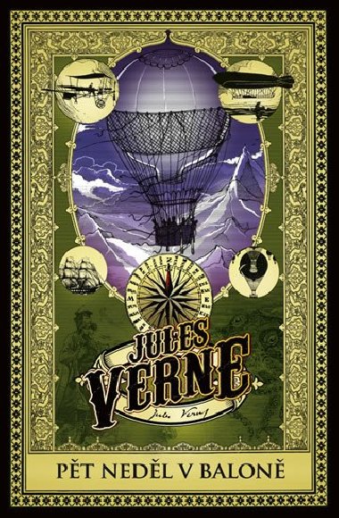 Pět neděl v balóně - Jules Verne