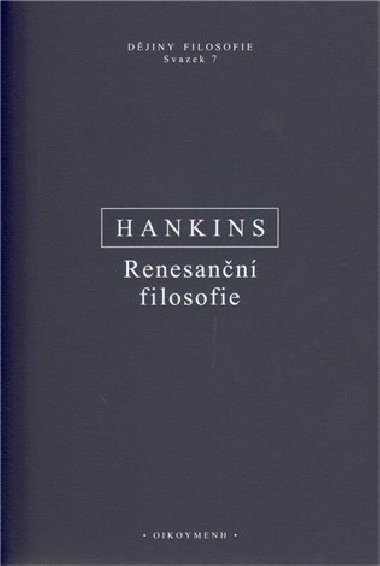 Renesann filosofie - James Hankins