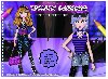 Fashion Girl kreativn skick - Mdn nvrhy (fialov) - 