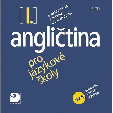 Anglitina pro jazykov koly i  2 cd - Jaroslav Peprnk
