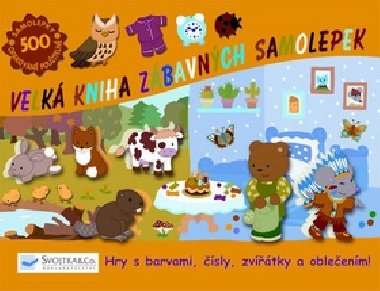 Velk kniha zbavnch samolepek - 