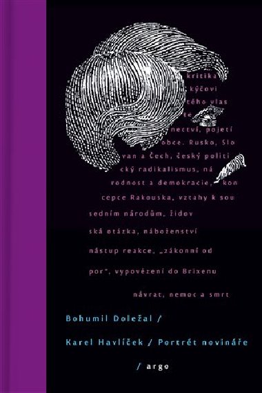 Karel Havlek. Portrt novine - Bohumil Doleal
