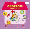 Akadamie pro dvoulet, seit A - omalovnky se samolepkami - 