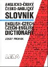Anglicko-esk esko-anglick slovnk - Josef Fronek