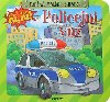 Knka malho chlapce policejn vozidlo - 