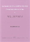 Katalog listin a list k VII. dlu eskho diplomate I. - Dalibor Havel