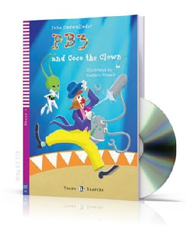 Pb3 and coco the clown - Jane Cadwallader