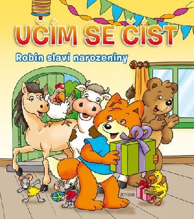 Robin slaví narozeniny - Učím se číst - neuveden
