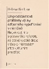 Lingvodidaktick problmy vuky odbornho vyjadovn v nmin - Helena Hasilov