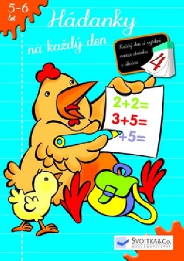 Hdanky na kad den 4, 5-6 let - Svojtka