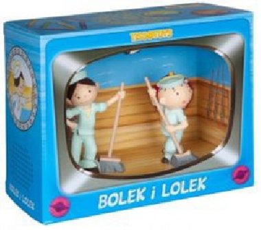 Bolek a Lolek nmonci - gumov figurky - Vizopol