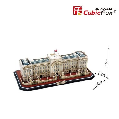Puzzle 3D Palc  Buckingham - 72 dlk - CubicFun