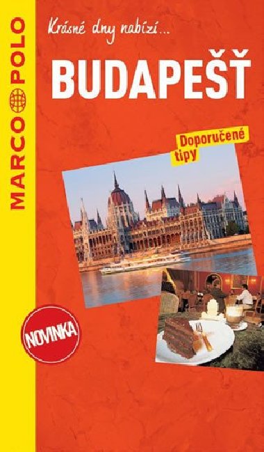Budapešť průvodce na spirále s mapou - Marco Polo