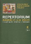 Repertorium rukopisů 17. a 18. století z muzejních sbírek v čechách II. (1 k-l + 2 m-o) - Martina Bekešová,Alena Fidlerová,kol.