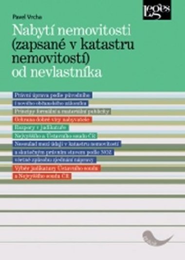 Nabyt nemovitosti (zapsan v katastru nemovitost) od nevlastnka - Pavel Vrcha