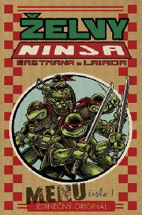 elvy Ninja - Menu slo 1 - Kevin Eastman, Peter Laird