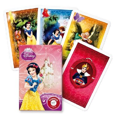 Karty - ern Petr - Snhurka (Piatnik) - Walt Disney