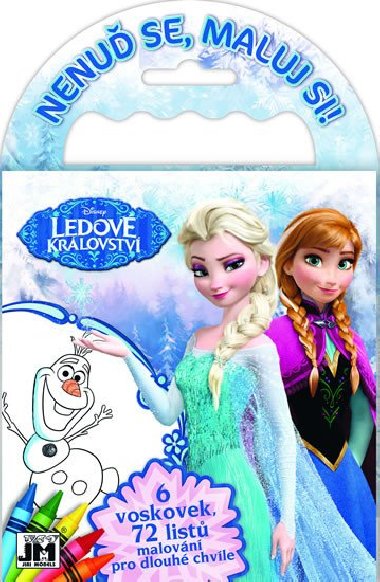 Nenu se, maluj si! Ledov krlovstv - Walt Disney