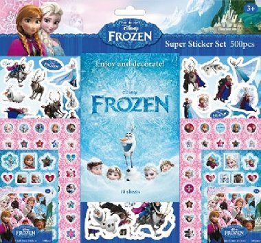 Super sticker set 500 kus Ledov krlovstv - Walt Disney