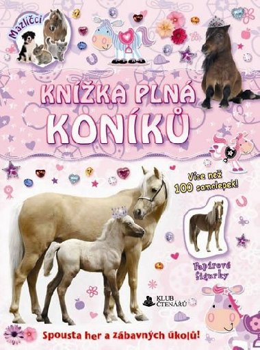 Knka pln konk - samolepky a figurky - Rebo