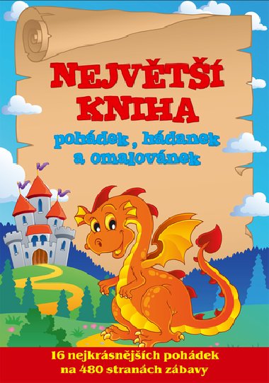 Nejvt kniha pohdek, hdanek a omalovnek - Egmont