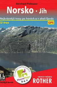 Norsko - jih - turistick prvodce Rother - Bernhard Pollmann