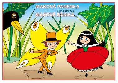 Makov panenka - omalovnka - Gabriela Dubsk