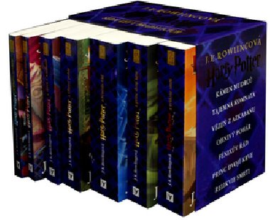 Harry potter 1. - 7.díl box - Joanne K. Rowlingová