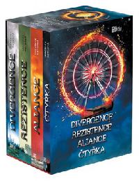 Divergentn trilogie + tyka BOX (Divergence, Rezistence, Aliance, tyka) - Veronica Rothov