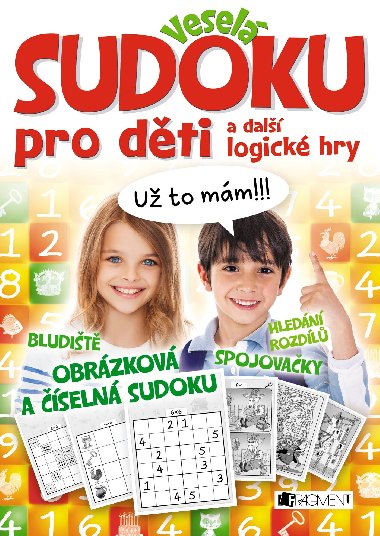 Veselá sudoku pro děti a další logické hry - Ondrej Kolčiter