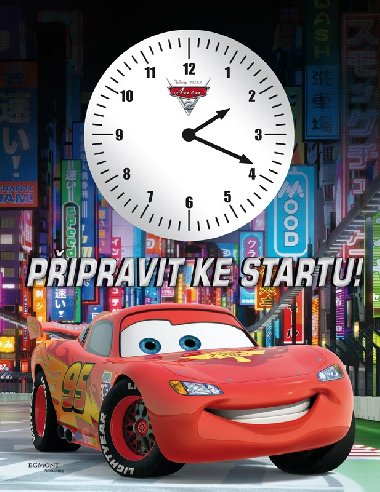 Auta - Pipravit, pozor...START (kniha s hodinami) - Walt Disney