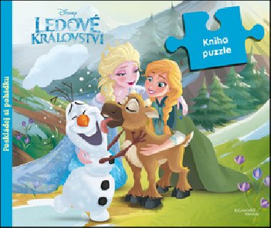 Ledov krlovstv Kniha puzzle - Walt Disney