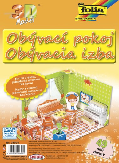 3D model Obývací pokoj - 