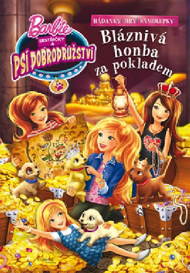 Barbie Sestiky a ps dobrodrustv - Zbavn seit - Mattel