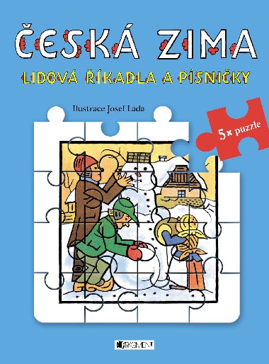 esk zima Lidov kadla a psniky - Josef Lada
