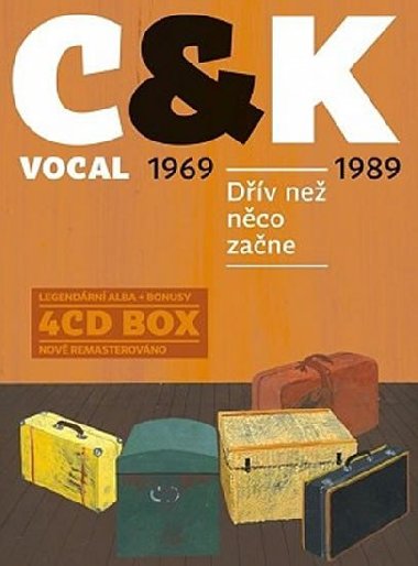 Dřív než něco začne - 4 CD - C&k Vocal