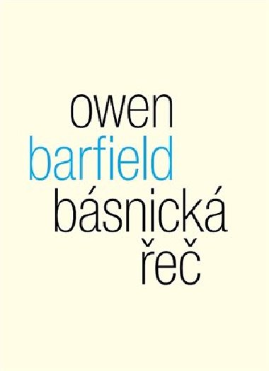 Bsnick e - Owen Barfield