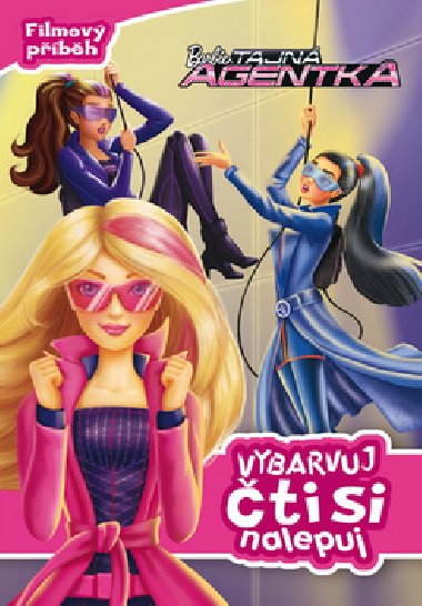Barbie Tajn agentka Vybarvuj a ti - 