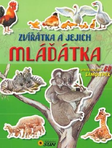 Zvtka a jejich mltka - Objevuj a nalep - neuveden