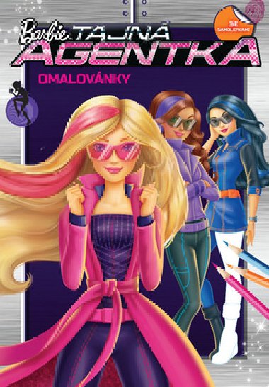 Barbie Tajn agentka - Omalovnky - Mattel