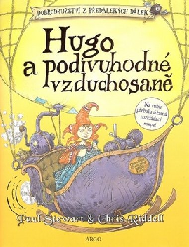 Hugo a podivuhodn vzduchosan - Paul Stewart; Chris Riddell