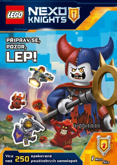 LEGO NEXO KNIGHTS Piprav se, pozor, lep! - Lego