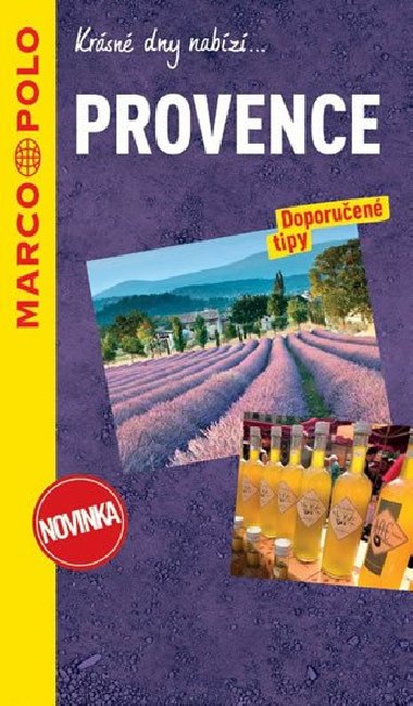 Provence prvodce na spirle s mapou MD - Marco Polo