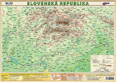 Slovenská republika - výuková mapa - Petr Kupka