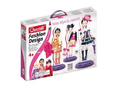 Fashion Design Nita, Mya & Lisbeth - Šablony - Quercetti