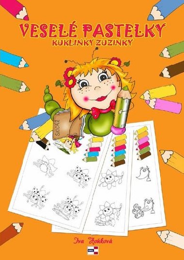 Vesel pastelky kuklinky Zuzinky - Iva Hokov