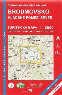 Broumovsko - Kladské pomezí sever - turistická mapa 1:25 000 Rosy (3. vydání) - Rosy