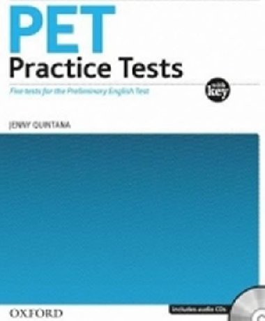 Pet Practice Tests with Answer Key and Audio CD Pack - Quintana Jenny