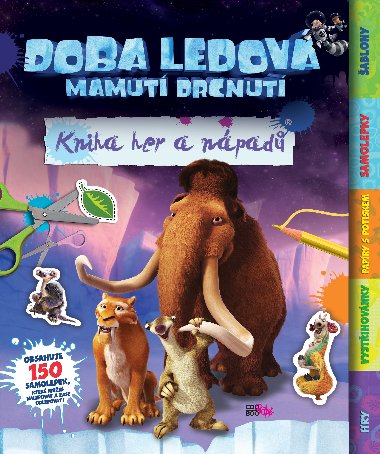 Doba ledov: Mamut drcnut - Kniha her a npad - CooBoo